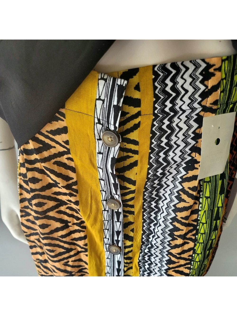 BRAND NEW! Live 4 Truth Zebra Print Button Down Skirt